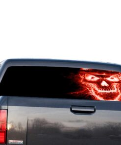 Side Skull Perforated for GMC Sierra decal 2014 - Present