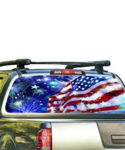 USA Stars Perforated for Nissan Frontier decal 2004 - Present