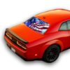 USA Stars Perforated for Dodge Challenger decal 2008 - Present