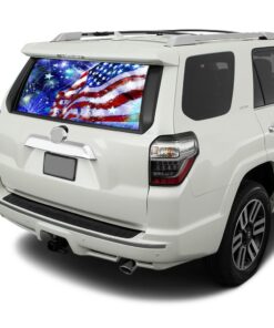 USA Stars Perforated for Toyota 4Runner decal 2009 - Present