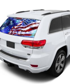 USA Stars Perforated for Jeep Grand Cherokee decal 2011 - Present