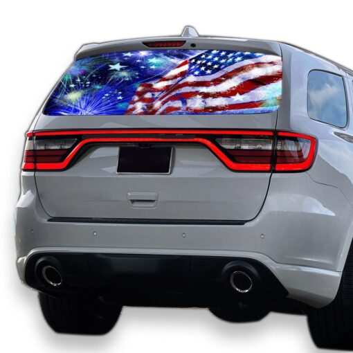 USA Stars Perforated for Dodge Durango decal 2012 - Present