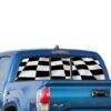Fishing Perforated for Toyota Tacoma decal 2009 - Present