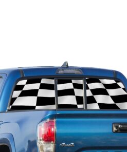 Fishing Perforated for Toyota Tacoma decal 2009 - Present