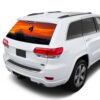 Surfing Perforated for Jeep Grand Cherokee decal 2011 - Present