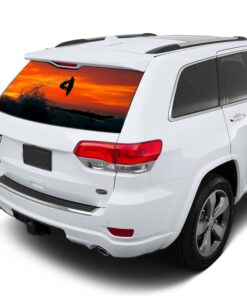 Surfing Perforated for Jeep Grand Cherokee decal 2011 - Present