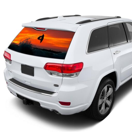 Surfing Perforated for Jeep Grand Cherokee decal 2011 - Present