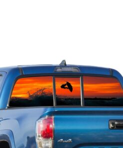 Surfing Perforated for Toyota Tacoma decal 2009 - Present