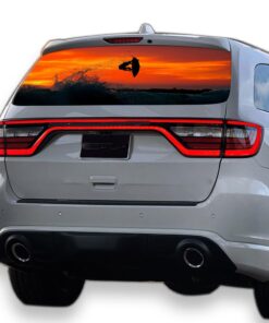 Surfing Perforated for Dodge Durango decal 2012 - Present