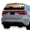 Army Helicopter Perforated for Dodge Durango decal 2012 - Present