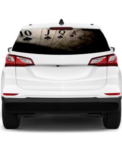 Play Card Perforated for Chevrolet Equinox decal 2015 - Present