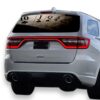 Play Cards Perforated for Dodge Durango decal 2012 - Present