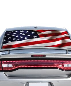 USA Flag Perforated for Dodge Charger 2011 - Present