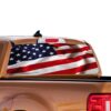 USA Flag Perforated for Ford Ranger decal 2010 - Present