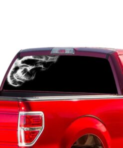 Skull 1 Perforated for Ford F150 Decal 2015 - Present