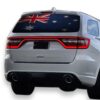Australia Flag Perforated for Dodge Durango decal 2012 - Present