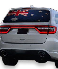 Australia Flag Perforated for Dodge Durango decal 2012 - Present