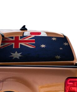 Australia Flag Perforated for Ford Ranger decal 2010 - Present