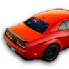 Australia Flag Perforated for Dodge Challenger decal 2008 - Present