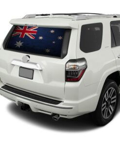 Australia Flag Perforated for Toyota 4Runner decal 2009 - Present