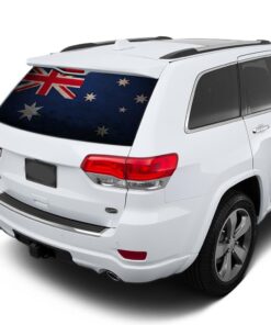 Australia Flag Perforated for Jeep Grand Cherokee decal 2011 - Present