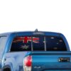 Australia Flag Perforated for Toyota Tacoma decal 2009 - Present