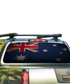 Australia Flag Perforated for Nissan Frontier decal 2004 - Present