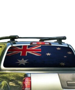 Australia Flag Perforated for Nissan Frontier decal 2004 - Present