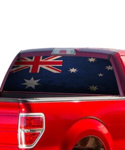 Australia Flag Perforated for Ford F150 Decal 2015 - Present