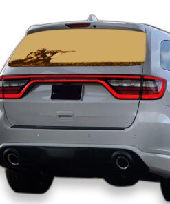 Sniper Perforated for Dodge Durango decal 2012 - Present
