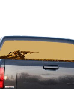 Sniper Perforated for GMC Sierra decal 2014 - Present