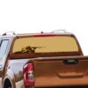 Sniper Rear Window Perforated for Nissan Navara decal 2012 - Present