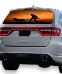 Hunting Perforated for Dodge Durango decal 2012 - Present