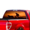 Dog Hunting Perforated for Ford F150 Decal 2015 - Present