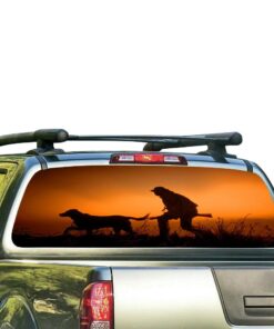 Hunting 3 Perforated for Nissan Frontier decal 2004 - Present