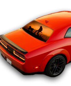 Hunting 1 Perforated for Dodge Challenger decal 2008 - Present