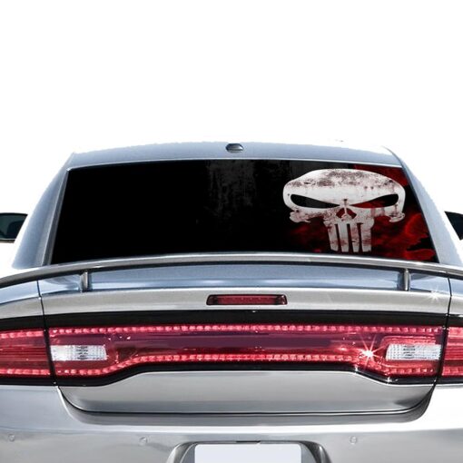 Punisher Skull Perforated for Dodge Charger 2011 - Present