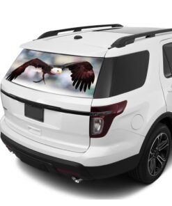 Eagle Rear Window Perforated For Ford Explorer Decal 2011 - Present