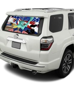 New York Perforated for Toyota 4Runner decal 2009 - Present