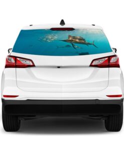 Fishing 2 Perforated for Chevrolet Equinox decal 2015 - Present