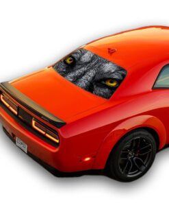 Wolf Eyes Perforated for Dodge Challenger decal 2008 - Present