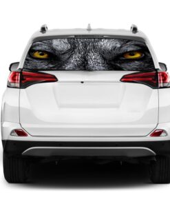 Wolf Eyes Rear Window Perforated for Toyota RAV4 decal 2013 - Present