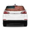 USA 1 flag Perforated for Chevrolet Equinox decal 2015 - Present