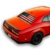 Flag USA Perforated for Dodge Challenger decal 2008 - Present