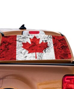 Canada Flag Perforated for Ford Ranger decal 2010 - Present