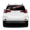 USA Eagle Rear Window Perforated for Toyota RAV4 decal 2013 - Present