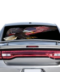 USA Flag Eagle Perforated for Dodge Charger 2011 - Present