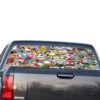 Bomb Skin Perforated for GMC Sierra decal 2014 - Present