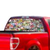 Bomb Skin  Perforated for Ford F150 Decal 2015 - Present