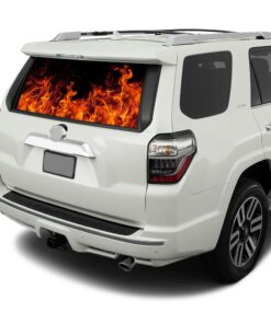 Flames Perforated for Toyota 4Runner decal 2009 - Present